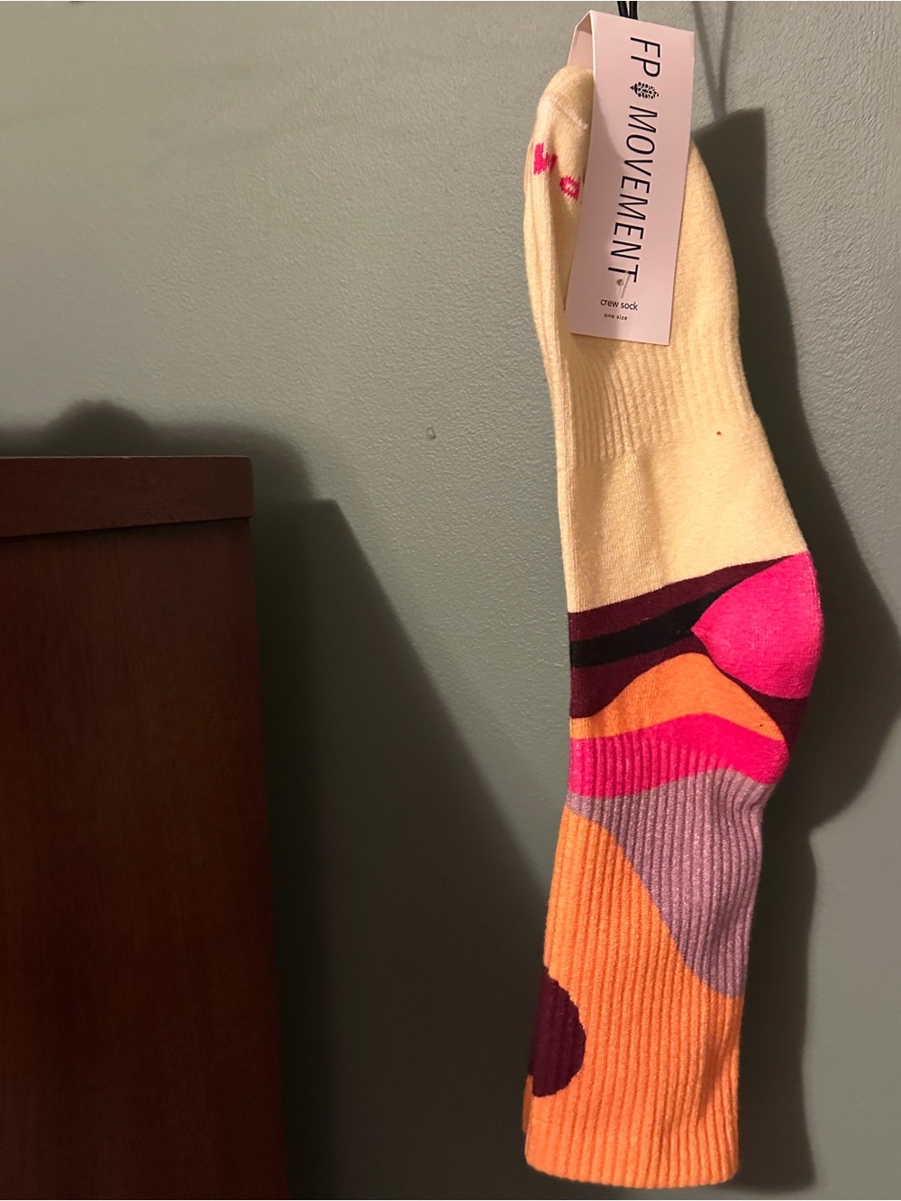 FP Movement Sedona Crew Socks Warm NWT Free People - Picture 3 of 3